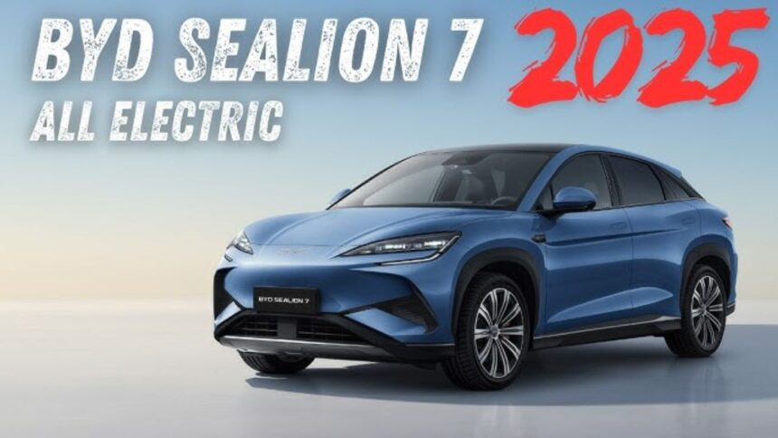 BYD Sealion 7 launched which is India's most luxurious electric SUV, which reaches 100 km/h in 4.5 seconds