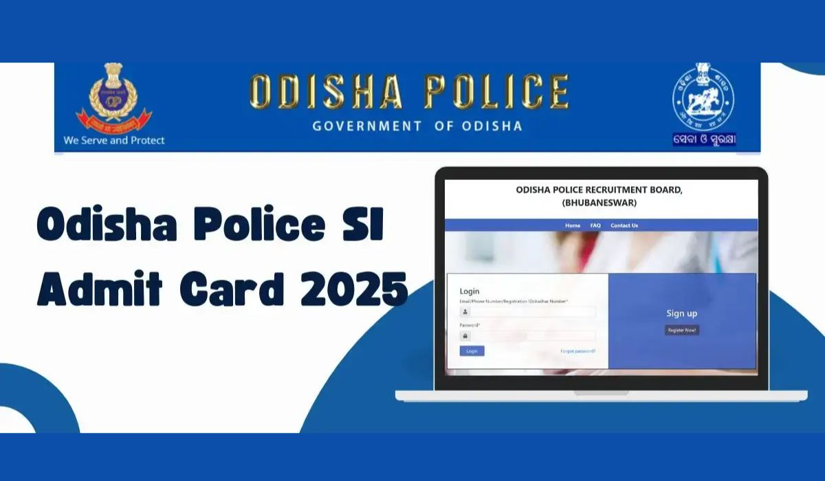 Odisha Police SI Admit Card 2025: Odisha Police SI Admit Card 2025 Released! Download Sub Inspector Hall Ticket for 01 March Now